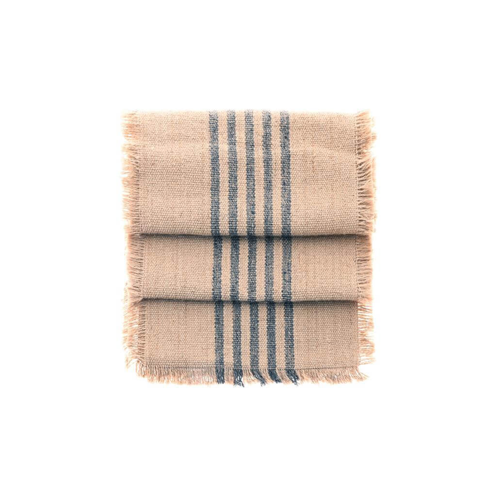 Walton & Co Jute Midnight Stripe Runner